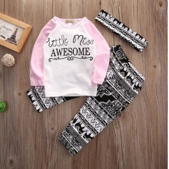 Size 3 Three piece girl's outfit - Picture 5 of 7